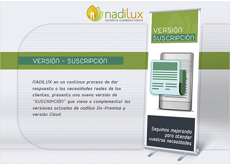 Versión por suscripción de Nadilux